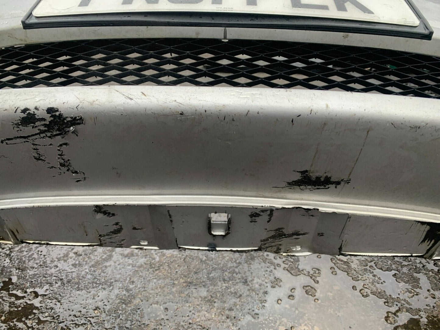 HONDA CIVIC TYPE-R FN2 2007-2011 GENUINE FRONT BUMPER SILVER