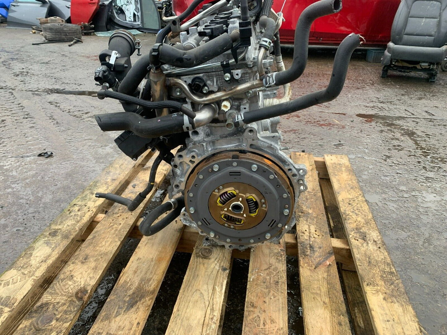 TOYOTA YARIS MK3 2012-2020 1.5 HYBRID AUTOMATIC GEUNUINE ENGINE 28,124 MILES