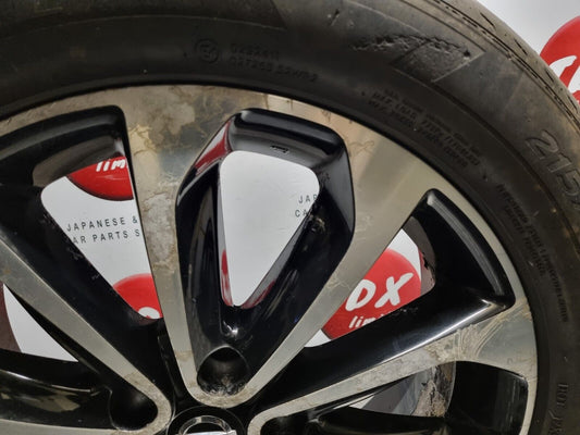 NISSAN QASHQAI J10 2007-2013 18 INCH DIAMOND CUT ALLOY WHEEL 6MM 215/55/18 JD18A