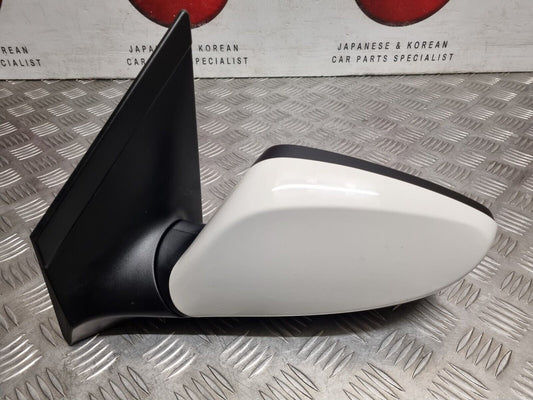 HYUNDAI I30 MK2 2012-2018 GENUINE PASSENGERS SIDE MANUAL FOLD MIRROR 87610-A6110