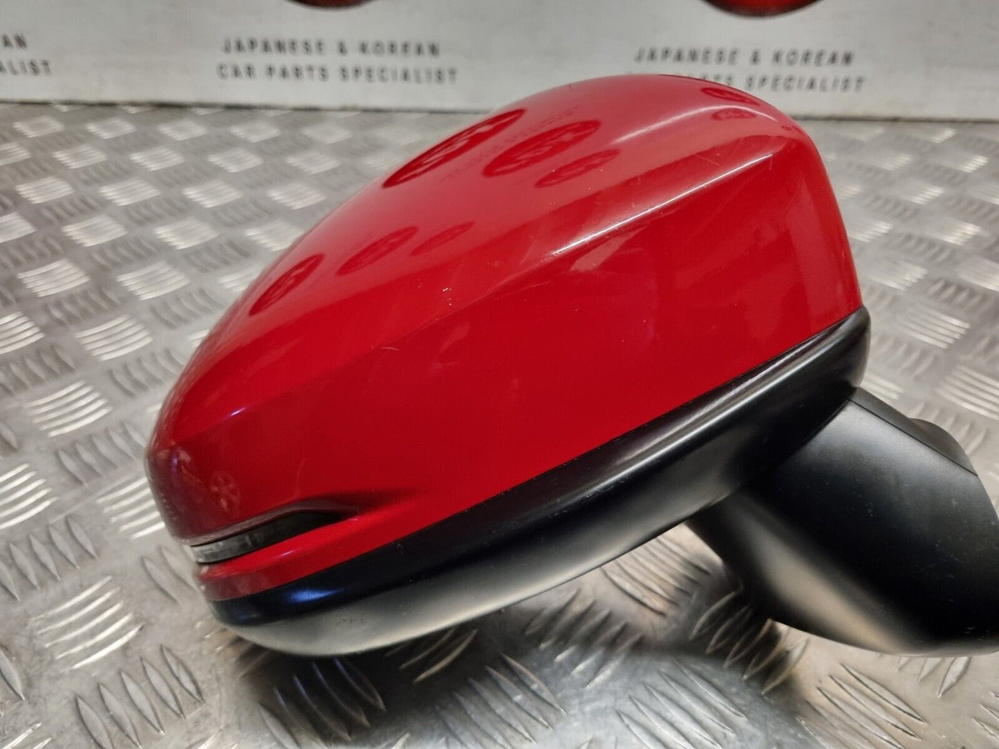 HONDA JAZZ MK4 2015-2020 GENUINE DRIVERS SIDE POWER FOLD HEATED WING MIRROR RED