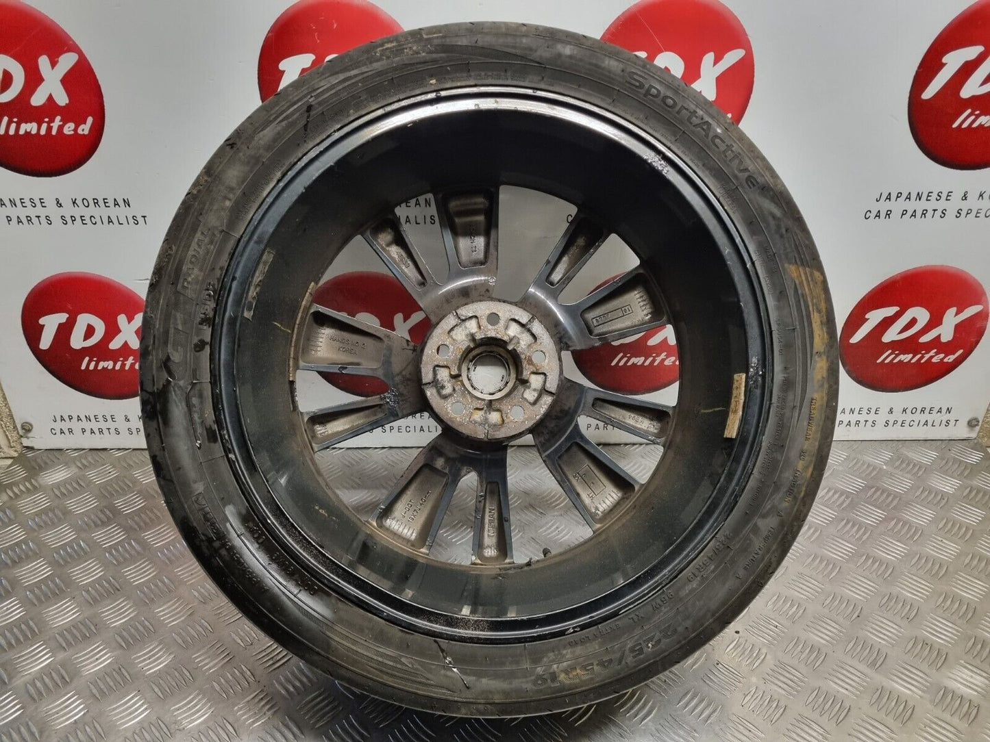 NISSAN QASHQAI J11 TEKNA 2014-2019 19" INCH GENUINE ALLOY WHEEL 225/45/19 4ES3B