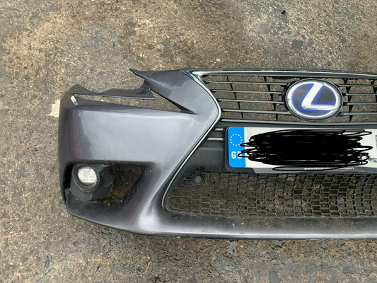 LEXUS IS 300H 2013-2017 PRE-FACELIFT GENUINE FRONT BUMPER 1H9 GREY