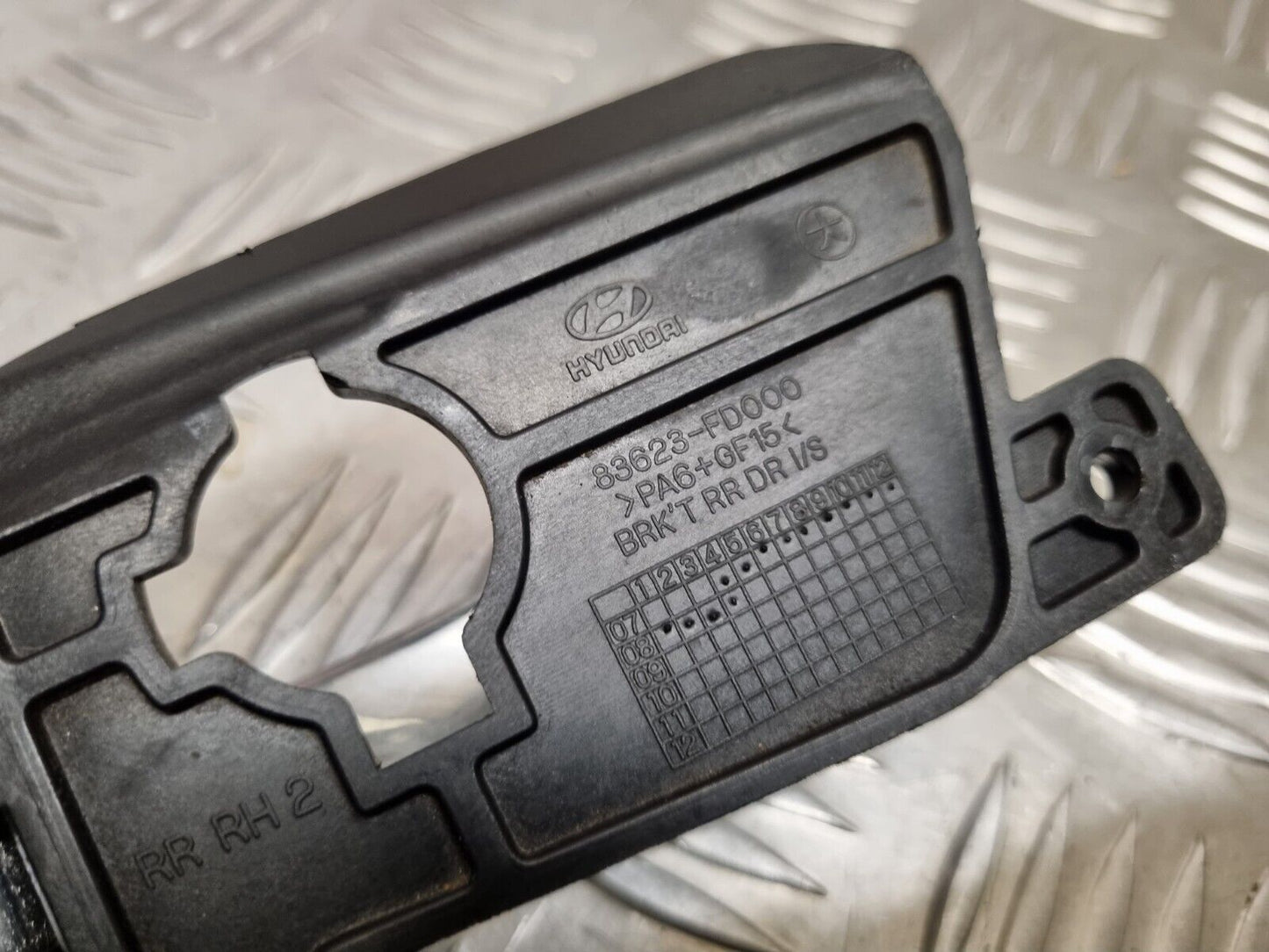 HYUNDAI I30 FD 2007-2012 5DR GENUINE DRIVERS REAR DOOR LOCK MECHANISM 814202L010