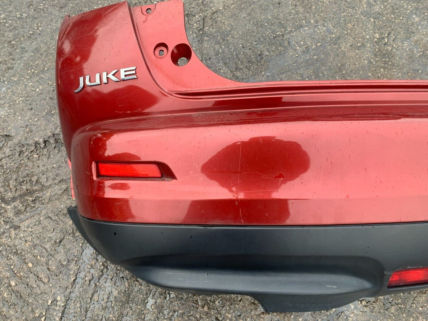 NISSAN JUKE F15 2010-2014 PRE-FACELIFT GENUINE REAR BUMPER RED