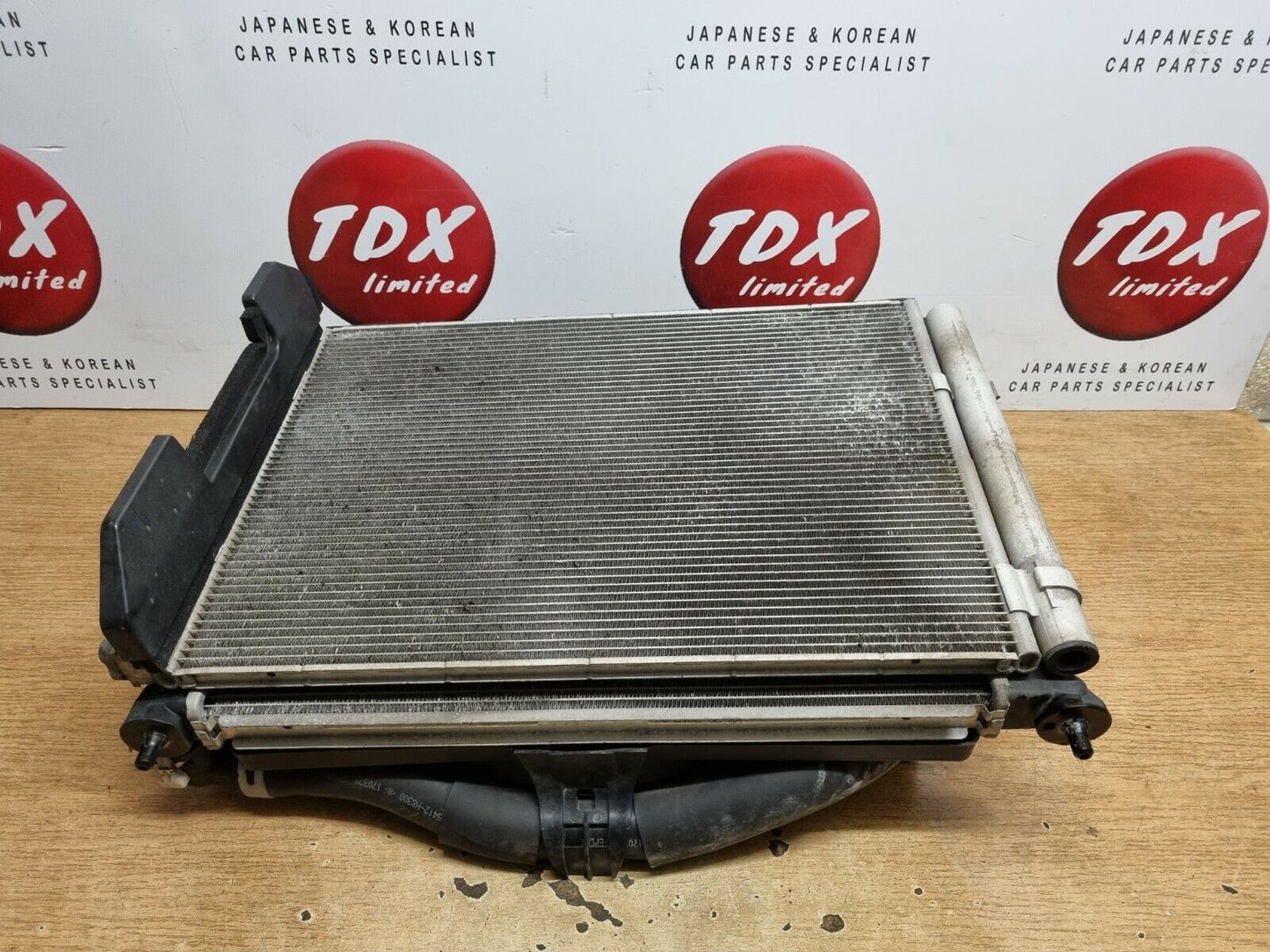 KIA RIO MK4 1.4 CRDI 2017-2022 GENUINE COMPLETE RADIATOR AC RAD FAN PACK