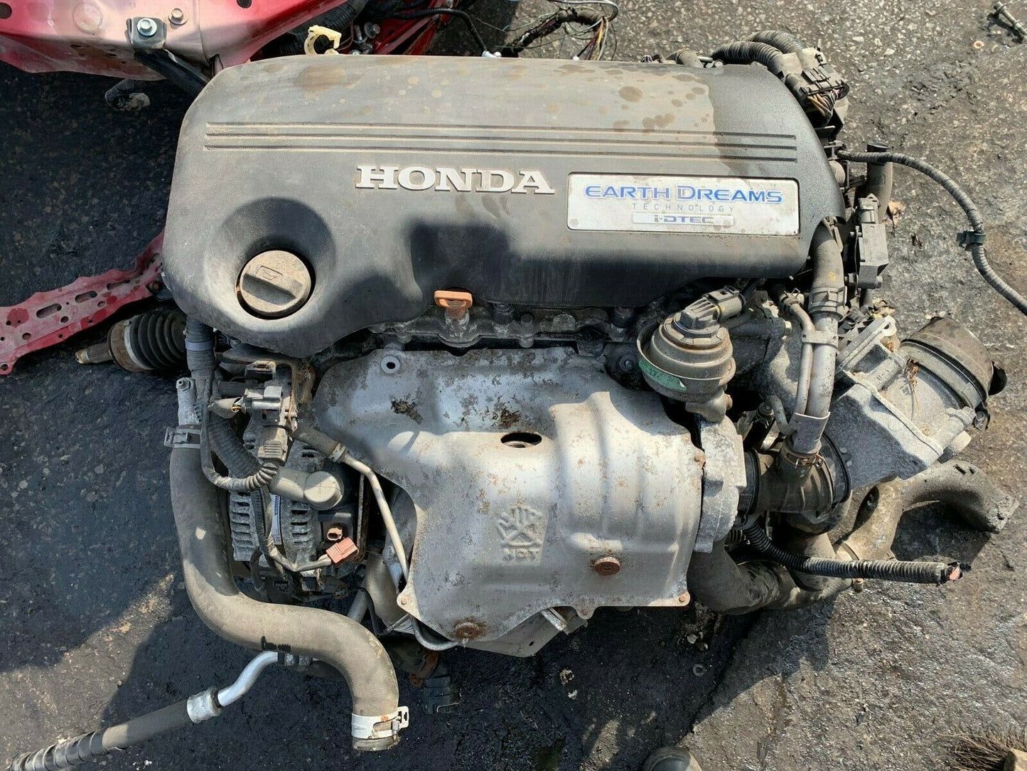 Honda Civic I-Dtec 1.6 Complete Engine 2012 2013 2014 2015 2016 (N16A1)