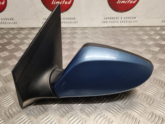 HYUNDAI I30 GD 2012-2018 GENUINE PASSENGERS MANUAL FOLD BLUE MIRROR 87610-A6110
