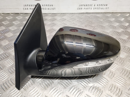 HYUNDAI IX35 2010-2015 GENUINE PASSENGERS SIDE POWER FOLD WING MIRROR PAE BLACK