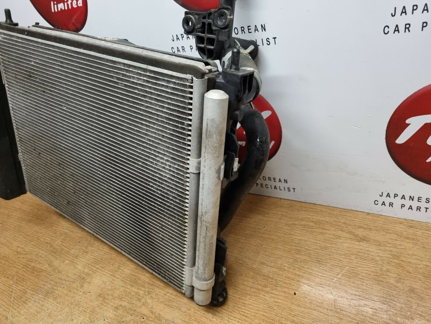 KIA RIO MK4 1.4 CRDI 2017-2022 GENUINE COMPLETE RADIATOR AC RAD FAN PACK