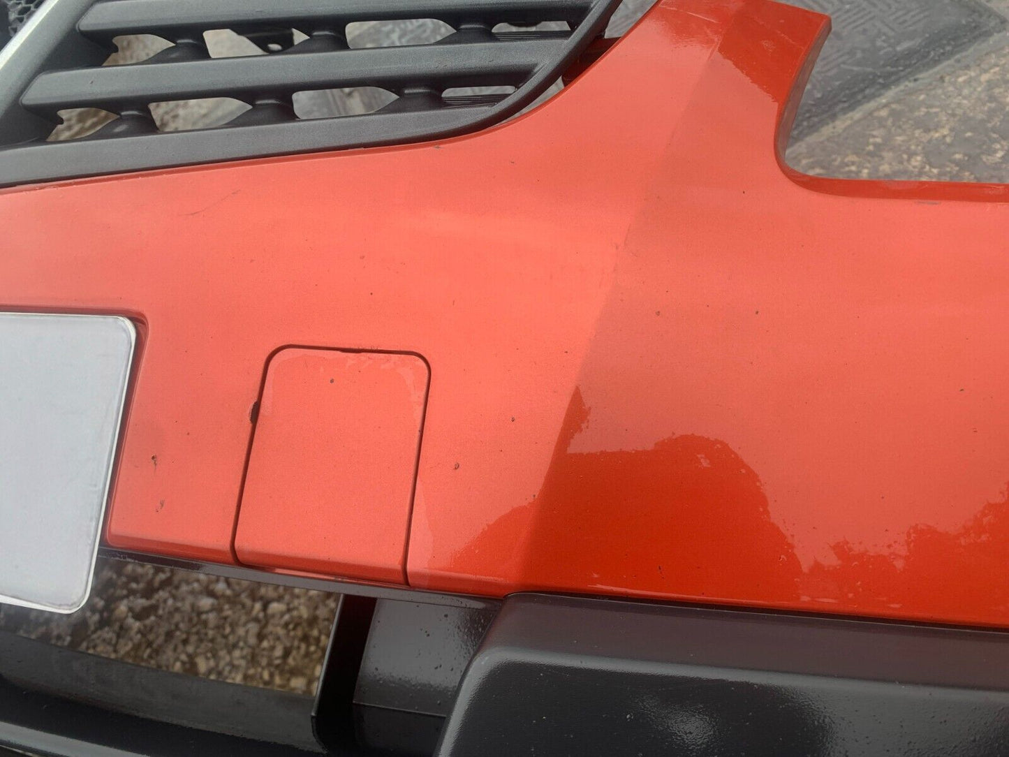 NISSAN QASHQAI J10 2007-2010 PRE-FACELIFT GENUINE FRONT BUMPER ORANGE