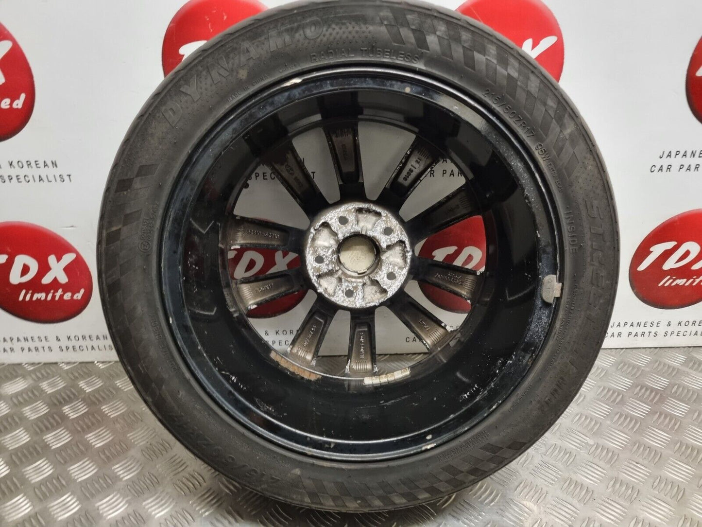 HYUNDAI I40 2011-2019 17" INCH DIAMOND CUT ALLOY WHEEL 215/50/17 52910-3Z710