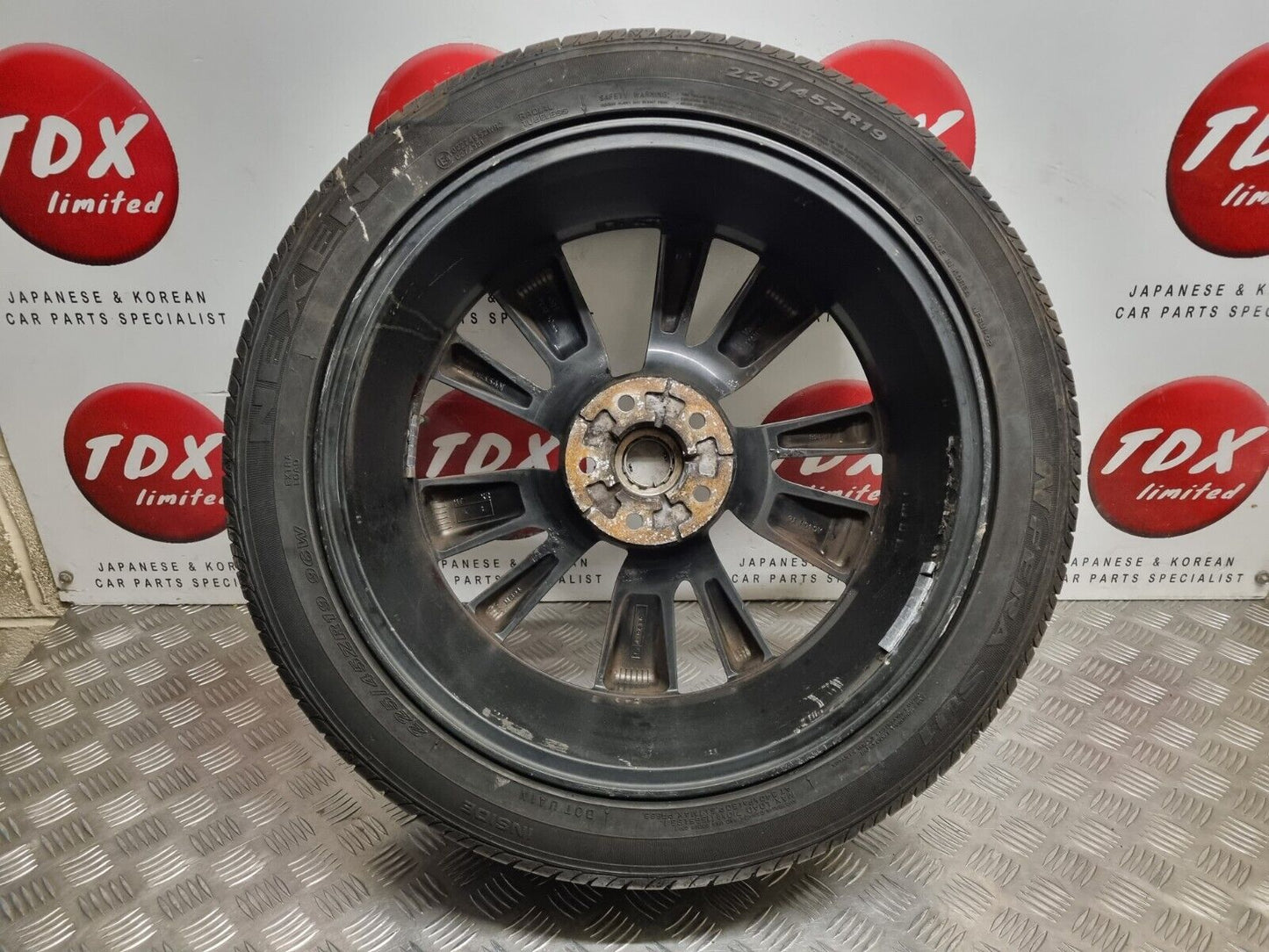 NISSAN QASHQAI J11 2014-2019 19" INCH GENUINE ALLOY WHEEL 8MM 225/45/19 4ES3B