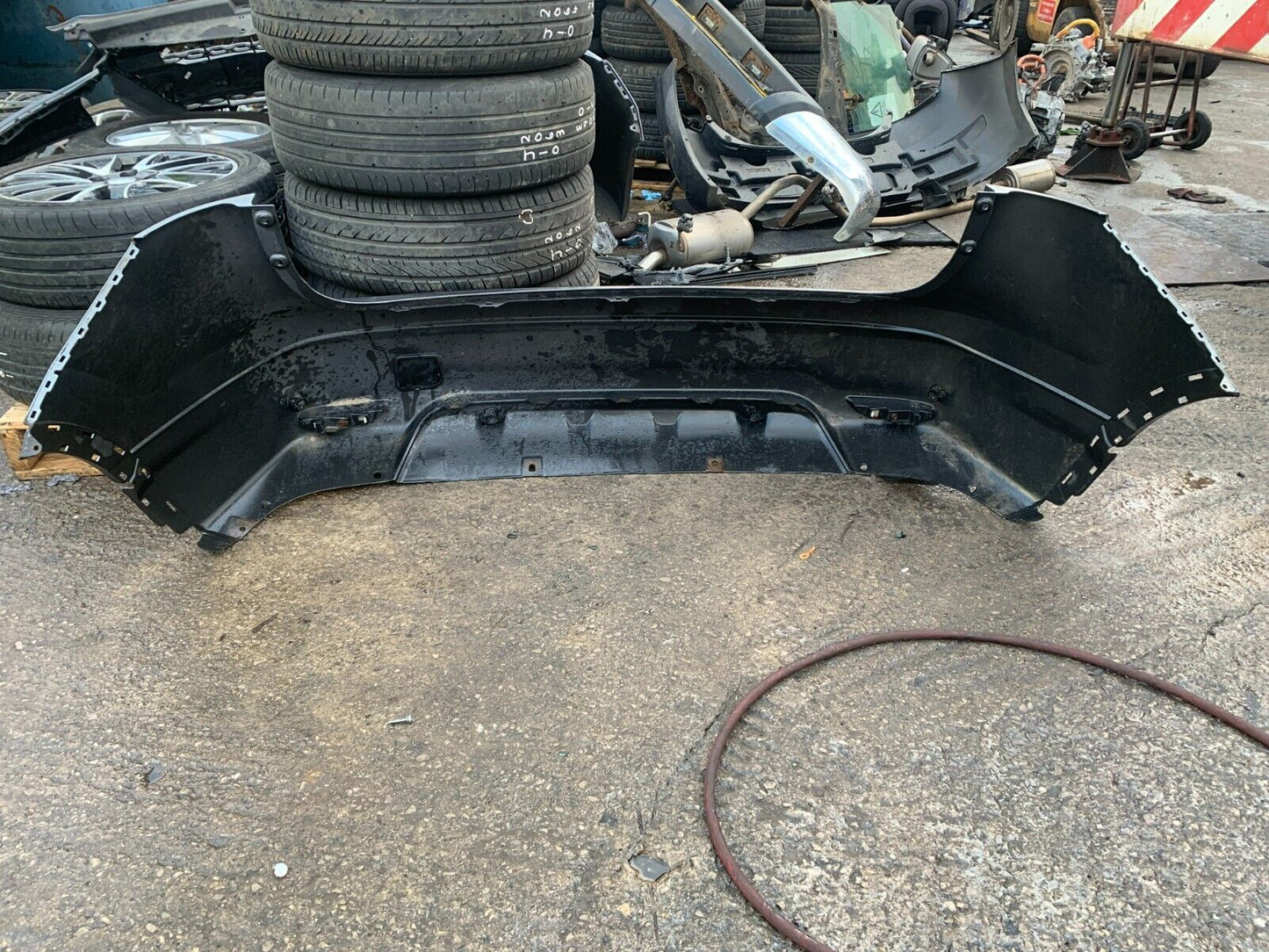 NISSAN QASHQAI J11 2014-2017 PRE-FACELIFT GENUINE REAR BUMPER GREY