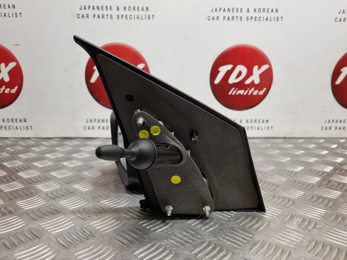 NISSAN PIXO 2009-2014 GENUINE PASSENGERS SIDE MANUAL WING MIRROR Z2S SILVER