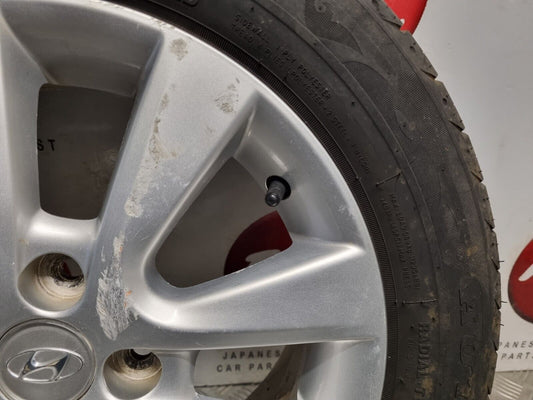 HYUNDAI I20 PB 2008-2014 15" INCH GENUINE ALLOY WHEEL 5MM 185/60/15 52910-1J805