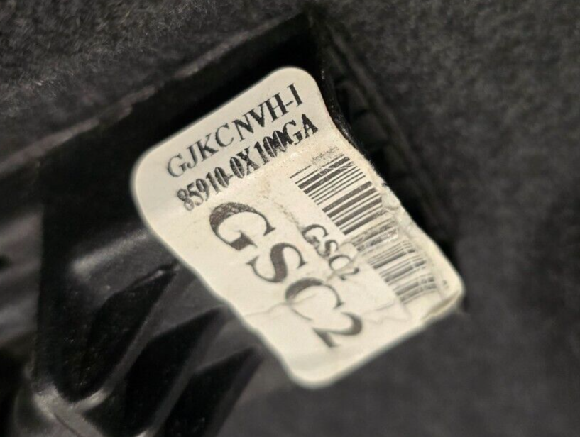 HYUNDAI I10 MK1 PA 2007-2013 GENUINE PARCEL SHELF LUGGAGE LOAD COVER 85910-0X000