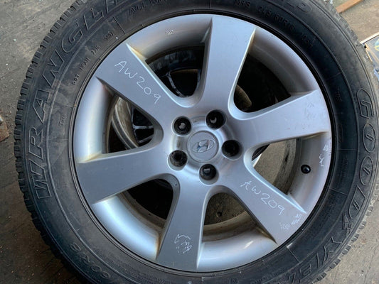 Hyundai Santa Fe 18 Inch Alloy Wheel 2006 2007 2008 2009 2010 2011 2012 AW209