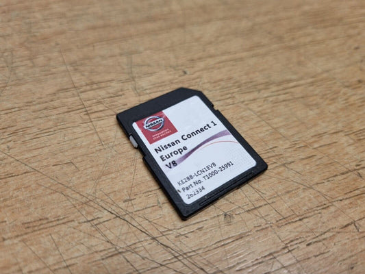 NISSAN JUKE F15 2010-2014 SAT NAV CD STEREO RADIO HEAD UNIT + SD MAP 25915BH20B