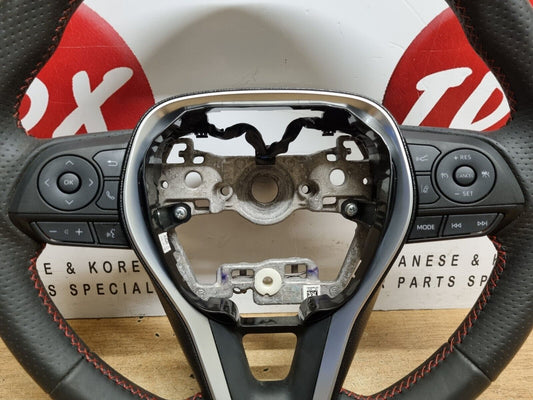 TOYOTA COROLLA MK12 2019-2022 E21 GENUINE LEATHER MULTIFUNCTIONAL STEERING WHEEL