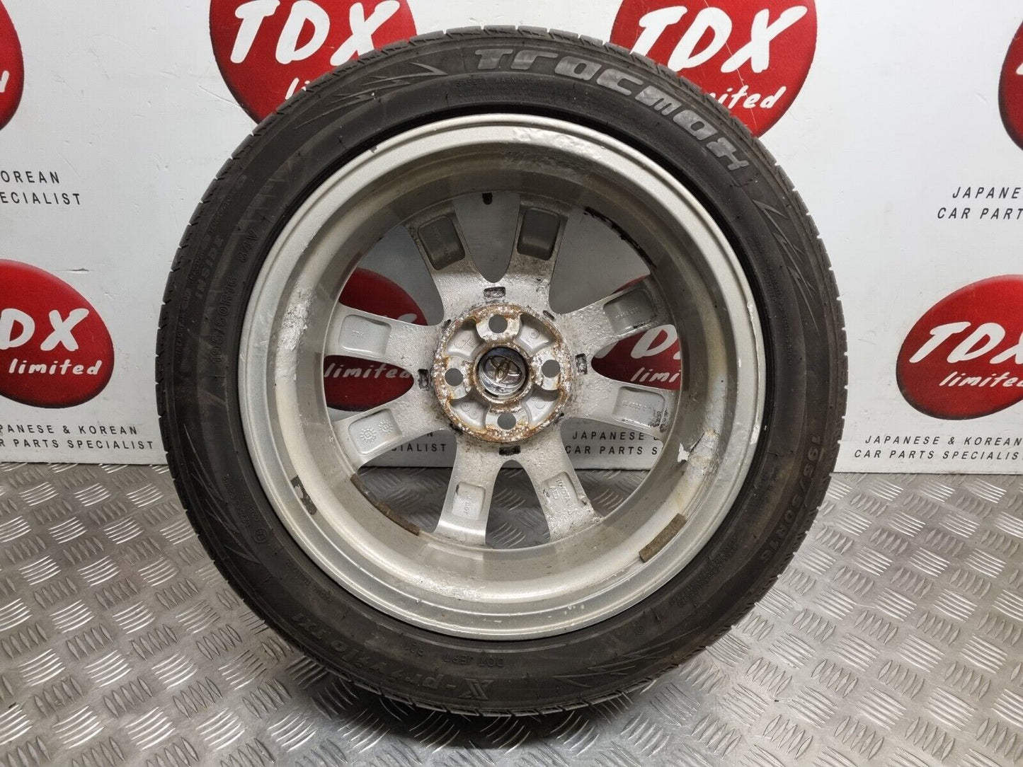 TOYOTA YARIS MK3 2012-2020 16" INCH GENUINE GREY ALLOY WHEEL 5MM ET51 195/50/16