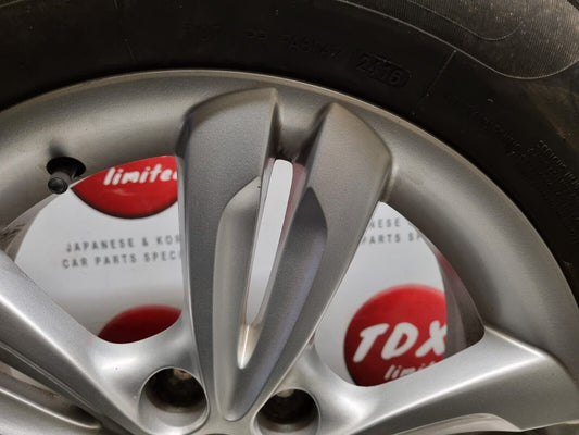 HYUNDAI IX35 17" INCH 2010-2015 ALLOY WHEEL 225/60/17 8MM TYRE 6.5J 52910-2S200