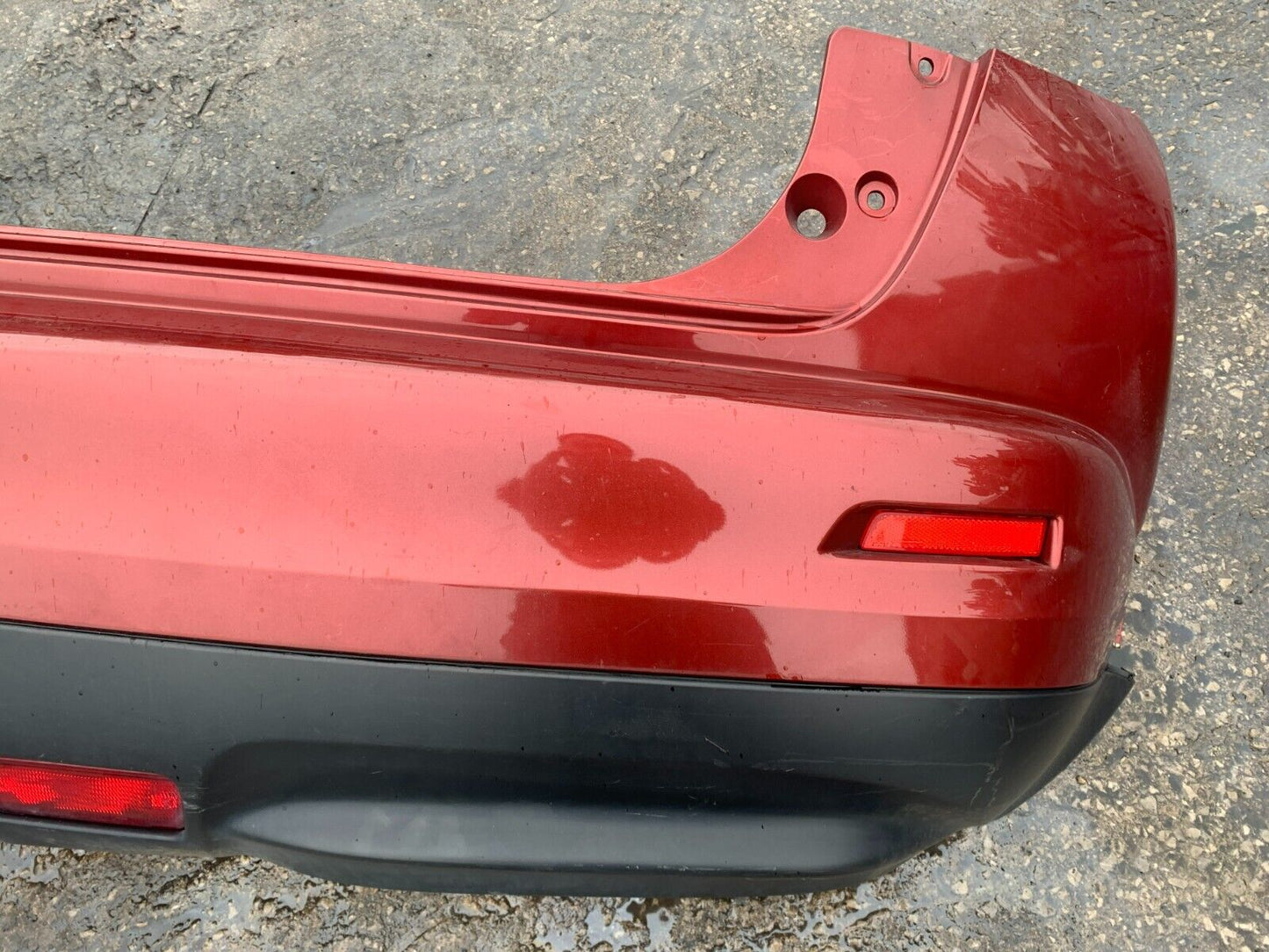 NISSAN JUKE F15 2010-2014 PRE-FACELIFT GENUINE REAR BUMPER RED