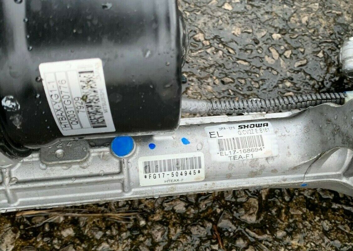 Honda Civic 1.5 Petrol Electronic Steering Rack 2017 2018 2019