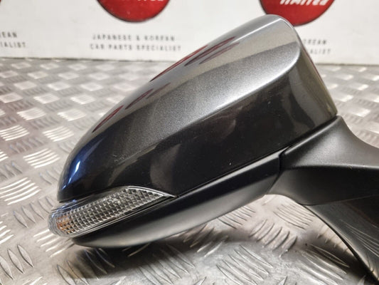 TOYOTA VERSO MK2 2012-2018 GENUINE DRIVERS SIDE POWER FOLD WING MIRROR GREY