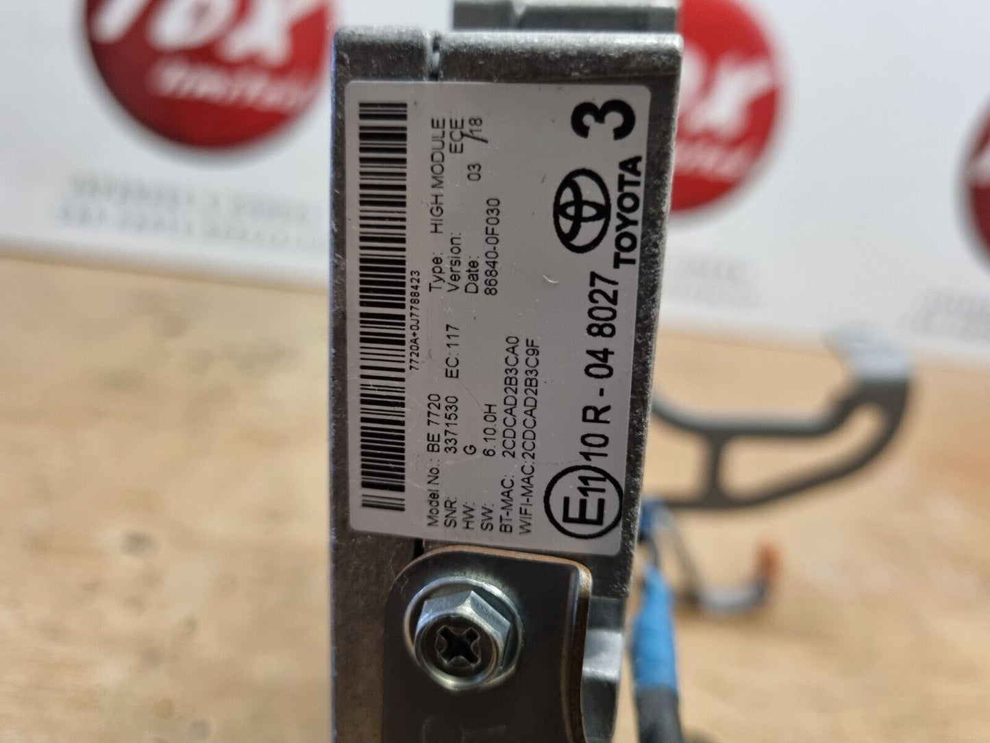 TOYOTA C-HR, PRIUS 2017-2020 GENUINE HARMAN EXTENSION MODULE UNIT 86840-0F030