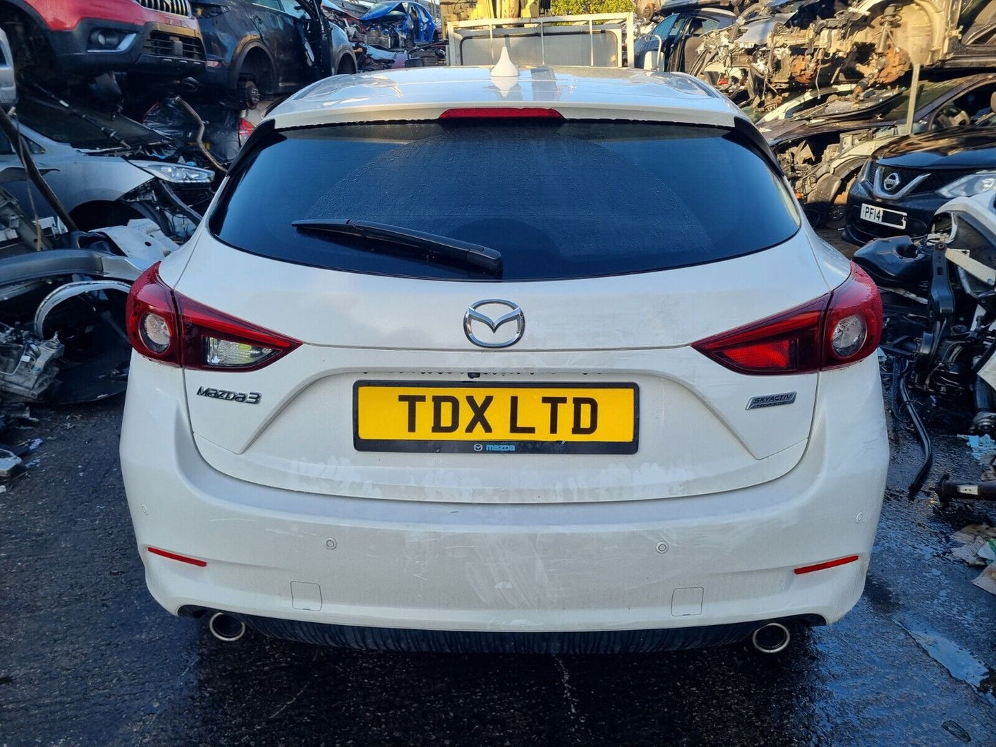2017 MAZDA 3 SPORT NAV MK3 (BN) 2.2 DIESEL 6 SPEED MANUAL VEHICLE FOR BREAKING