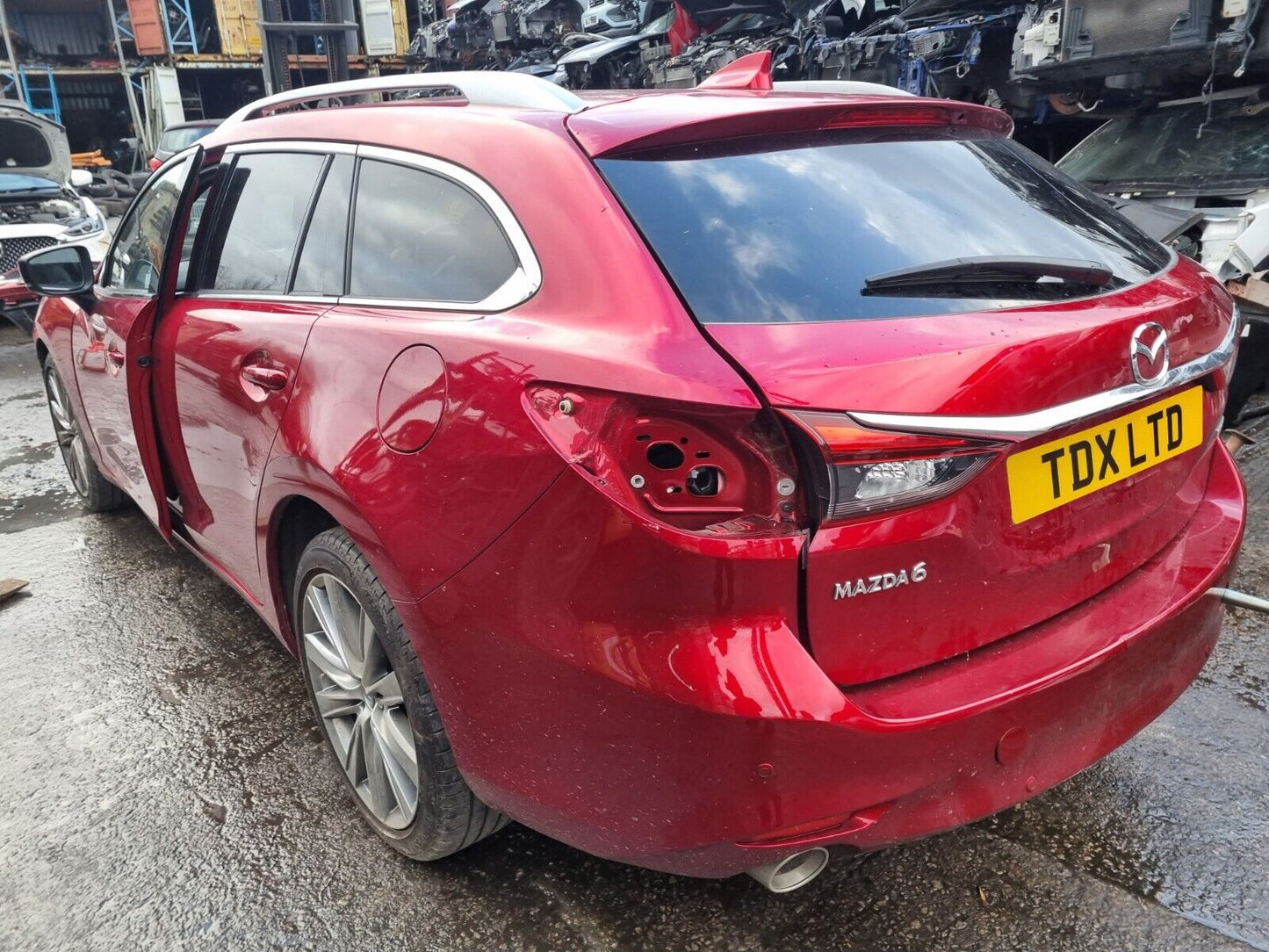 2021 MAZDA 6 GT SPORT ESTATE GL MK3 2.5 PETROL 6 SPEED AUTO VEHICLE FOR BREAKING