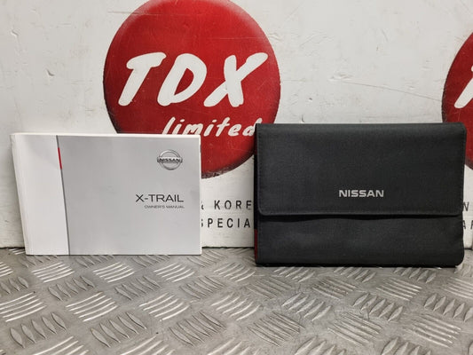 NISSAN X-TRAIL T32 2014-2017 MK3 GENUINE OWNERS MANUAL HANDBOOK PACK WALLET BOOK