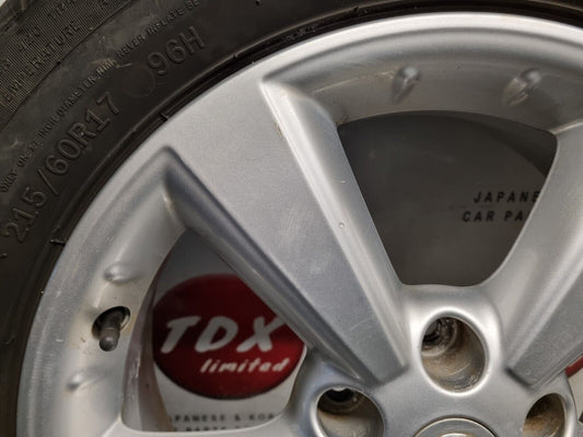 NISSAN QASHQAI J10 17" INCH 2007-2013 ALLOY WHEEL 6MM 215/60/17 40300EY17C