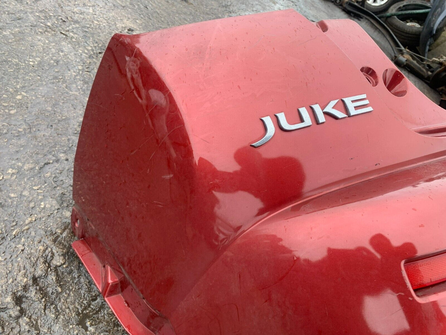 NISSAN JUKE F15 2010-2014 PRE-FACELIFT GENUINE REAR BUMPER RED