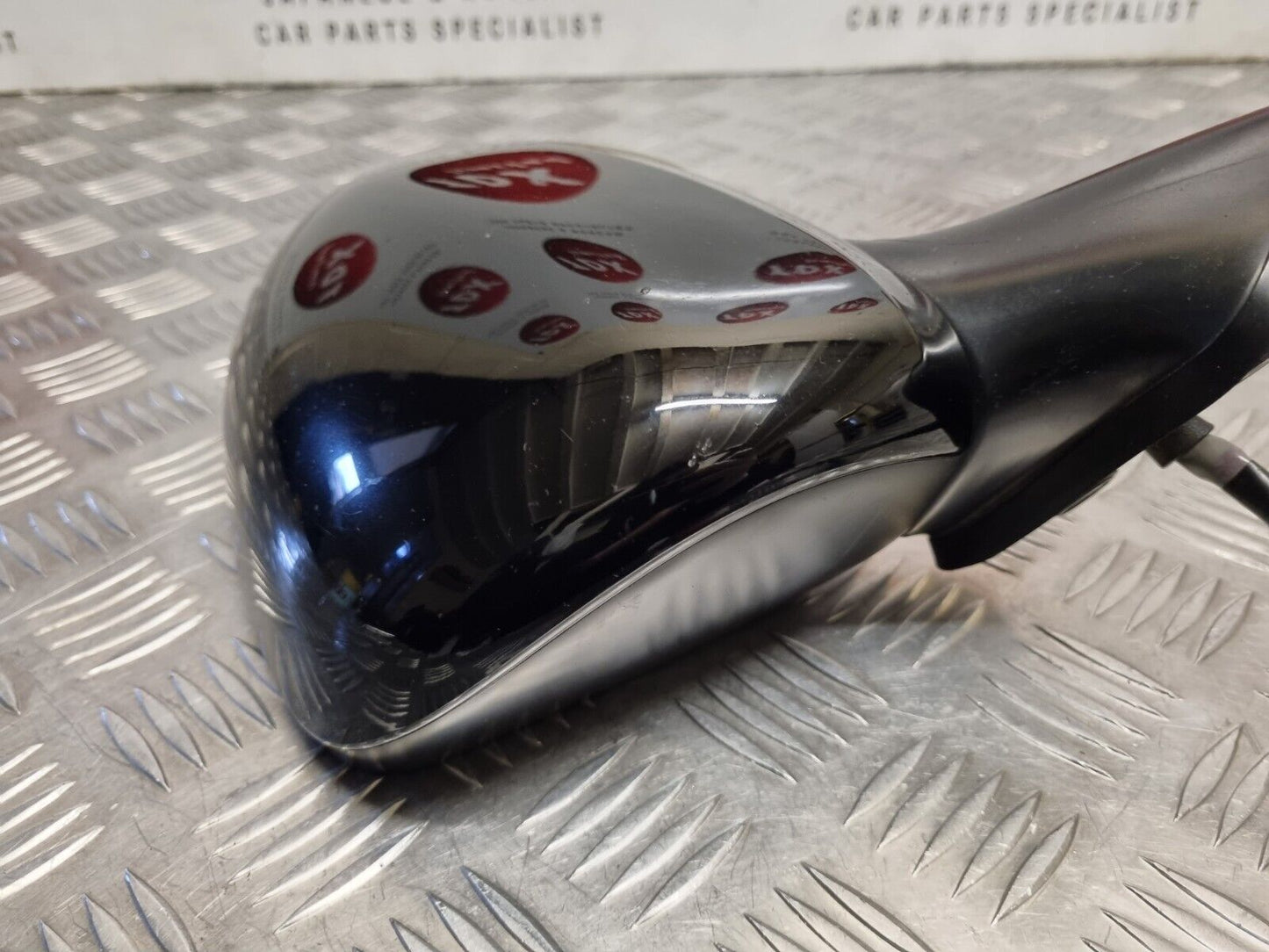 TOYOTA PRIUS MK3 2009-2015 GENUINE PASSENGERS MANUAL FOLD WING MIRROR 202 BLACK
