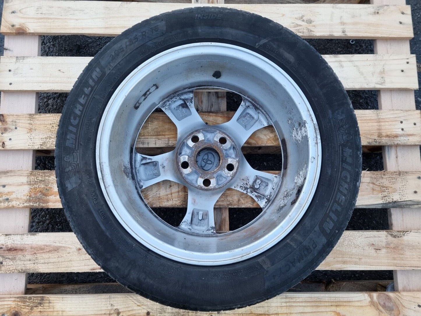 TOYOTA AURIS MK1 2010-2012 GENUINE 16" ALLOY WHEEL 205/55/16 16X6.5J HL45142