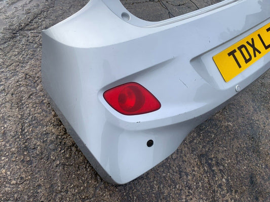 HYUNDAI I10 MK2 2014-2017 PRE-FACELIFT GENUINE REAR BUMPER SILVER
