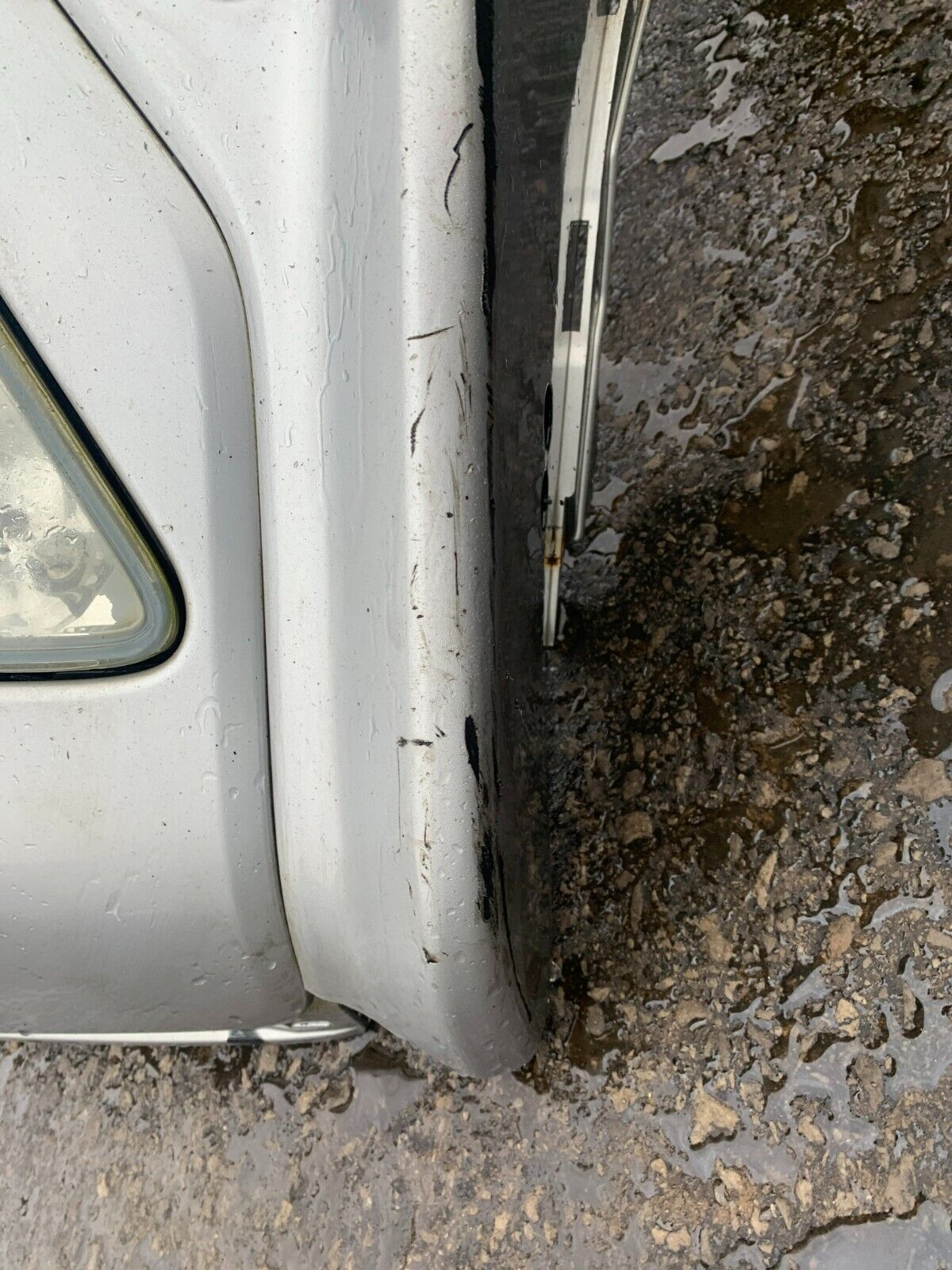 HONDA CIVIC TYPE-R FN2 2007-2011 GENUINE FRONT BUMPER SILVER