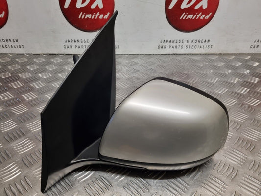 NISSAN PIXO 2009-2014 GENUINE PASSENGERS SIDE MANUAL WING MIRROR Z2S SILVER