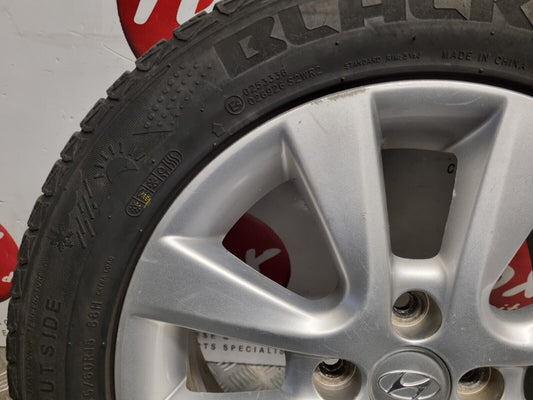 HYUNDAI I20 (PB) 2008-2014 15 INCH GENUINE ALLOY WHEEL 6MM 185/60/15 52910-1J805