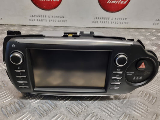 TOYOTA YARIS 2017-2020 MULTIMEDIA SAT NAV STEREO HEAD UNIT + MODULE 86140-0D400