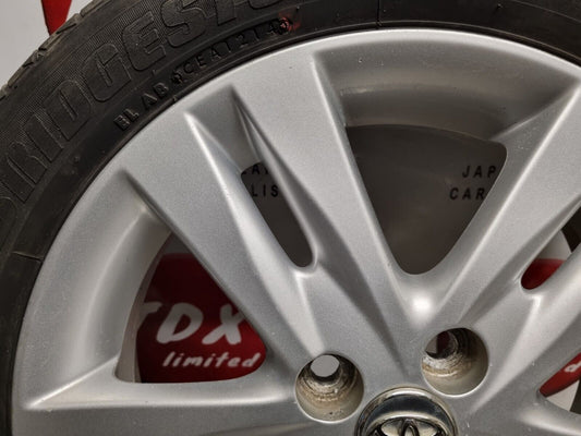 TOYOTA IQ 2009-2015 16" GENUINE TWIN 5 SPOKE ALLOY WHEEL 175/60/16 5J ET45