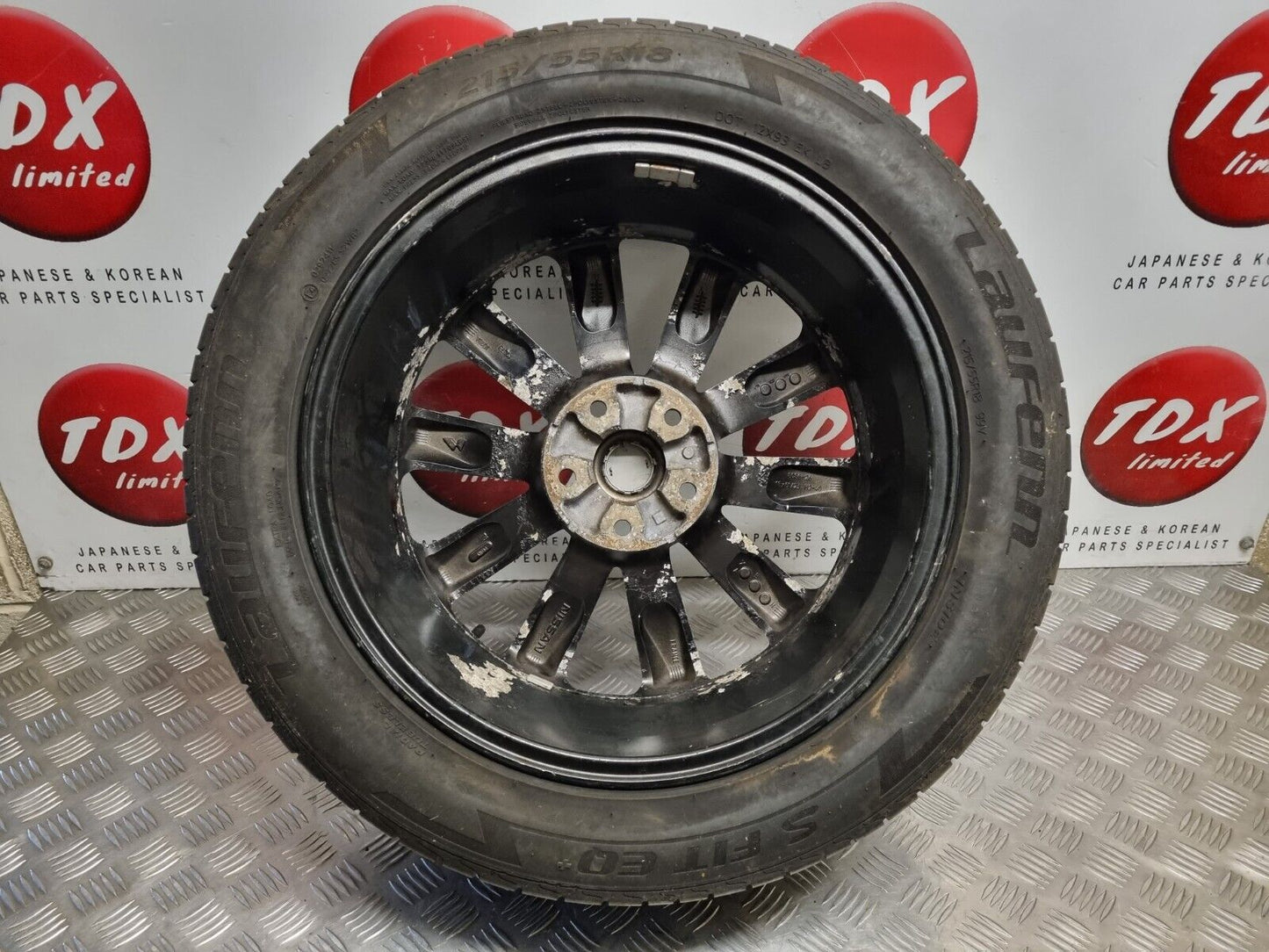 NISSAN QASHQAI J10 2007-2013 18" INCH GENUINE ALLOY WHEEL 6MM 215/55/18 JD18A