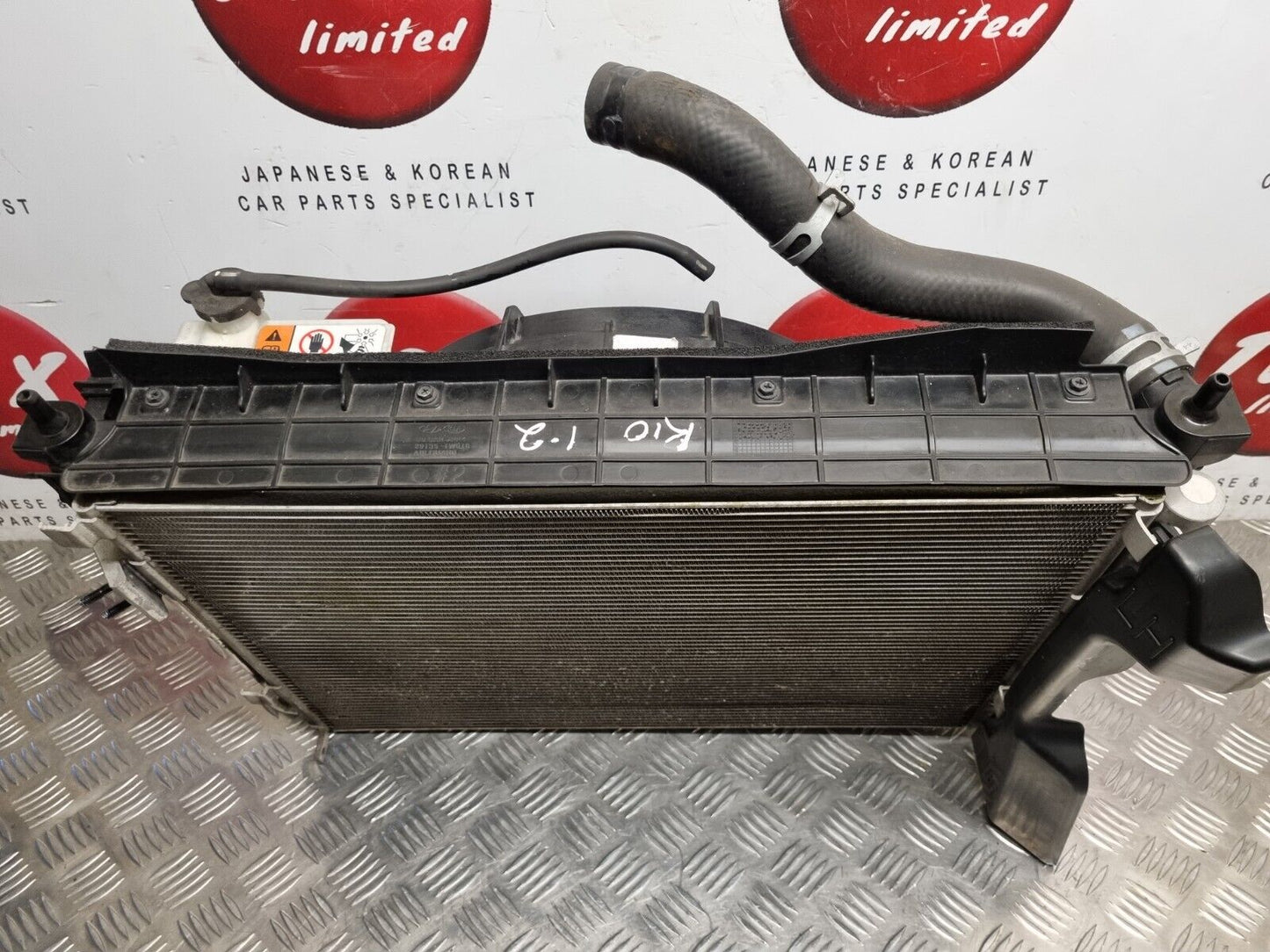 KIA RIO (UB) MK3 2011-2017 1.2 PETROL GENUINE RADIATOR RAD FAN PACK ASSEMBLY