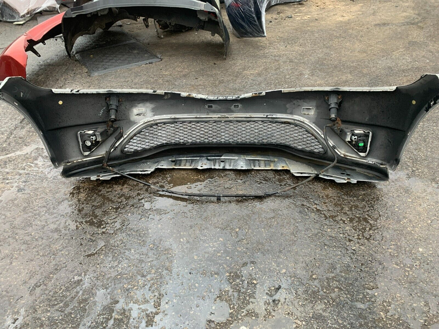 HONDA CIVIC TYPE-R FN2 2007-2011 GENUINE FRONT BUMPER SILVER