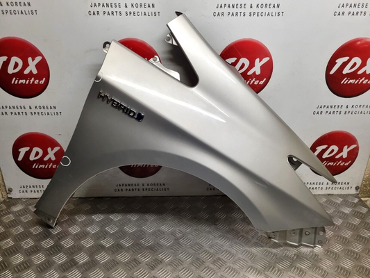 TOYOTA PRIUS 2009-2015 OSF GENUINE DRIVERS SIDE FRONT WING FENDER PANEL SILVER