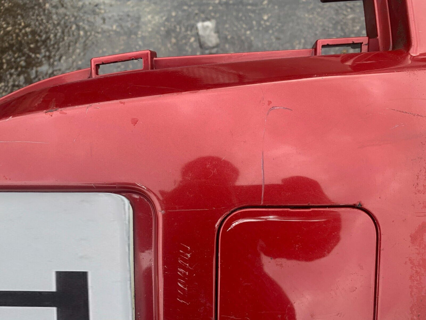NISSAN QASHQAI J10 2010-2013 FACELIFT GENUINE FRONT BUMPER RED