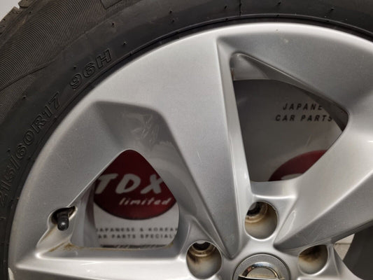 NISSAN QASHQAI J11 2014-2021 17" INCH GENUINE ALLOY WHEEL 7MM 215/60/17 7J HV01C