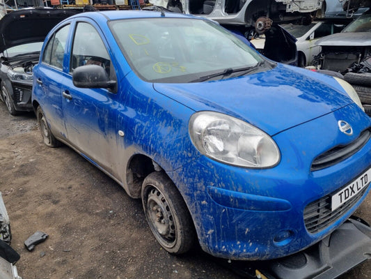 2011 NISSAN MICRA VISIA MK4 K13 1.2 PETROL 5 SPEED MANUAL VEHICLE FOR BREAKING